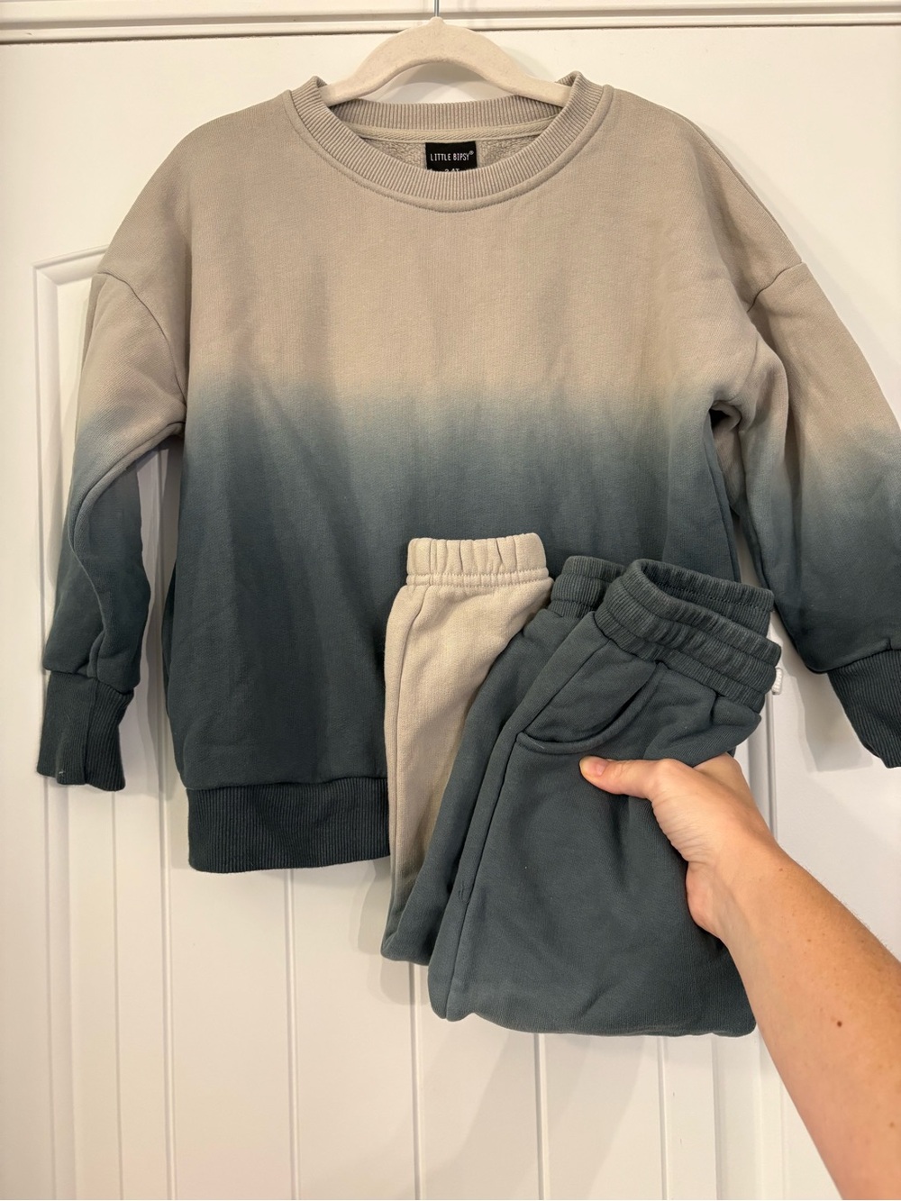 Little Bipsy Ombré Jogger Set